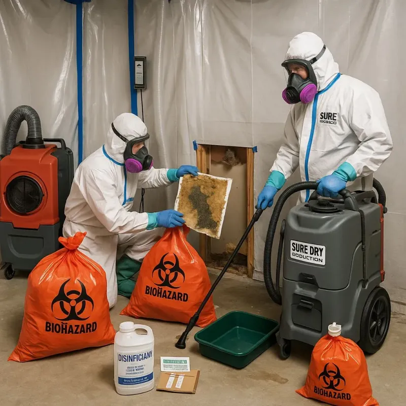 Contaminated Water Handling Protocols process in Collegeville, MN