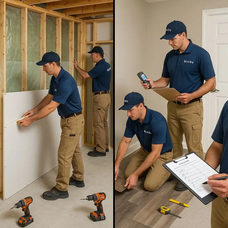 Repairs and Reconstruction process in Collegeville, MN