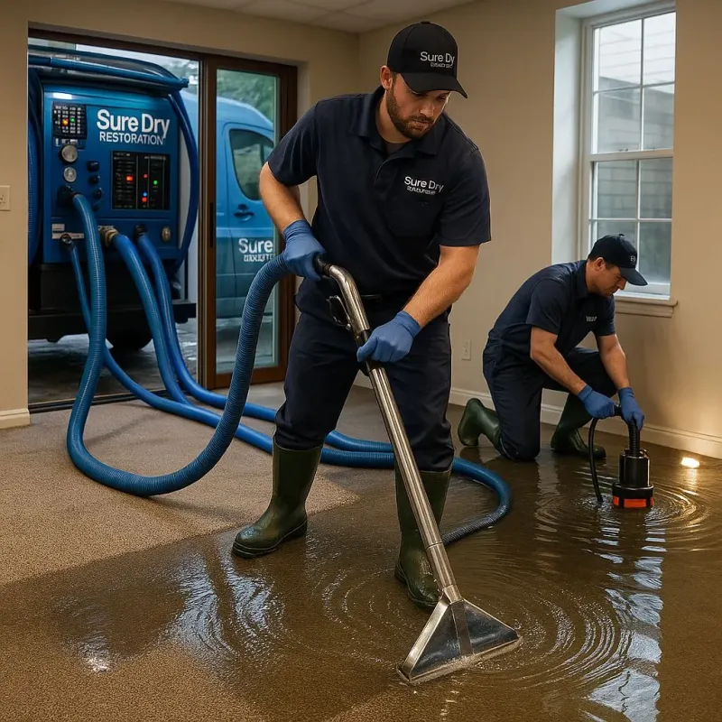 Water Extraction and Removal process in Collegeville, MN